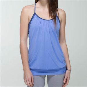 Lululemon No Limits Tank Cadet Blue 6 bra top